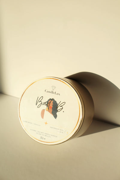 “Bad B.” Gold Jar Candle