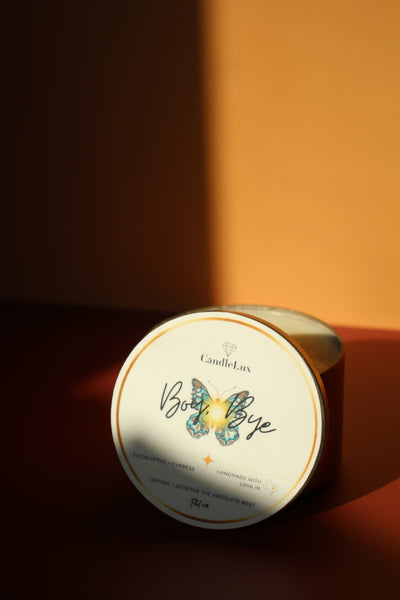“Boy, Bye” Gold Jar Candle