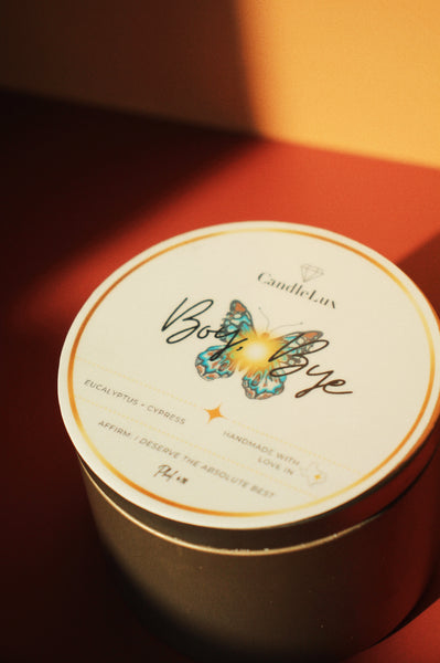 “Boy, Bye” Gold Jar Candle